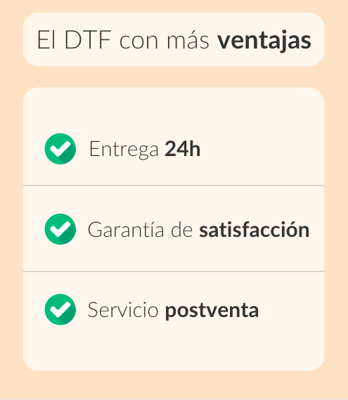 VENTAJAS COMPRAR DTF POR METROS