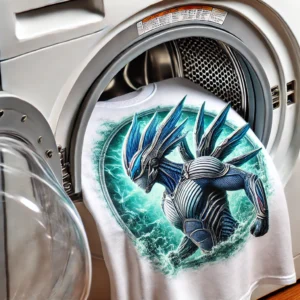 Como lavar peças estampadas com DTF