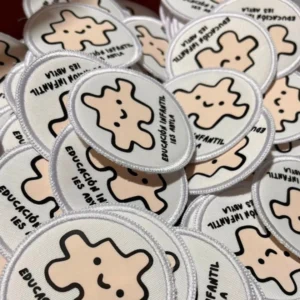 Parches con plantillas de DTF por metros