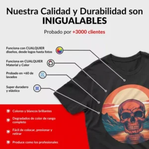 Comprar DTF Textil por metros