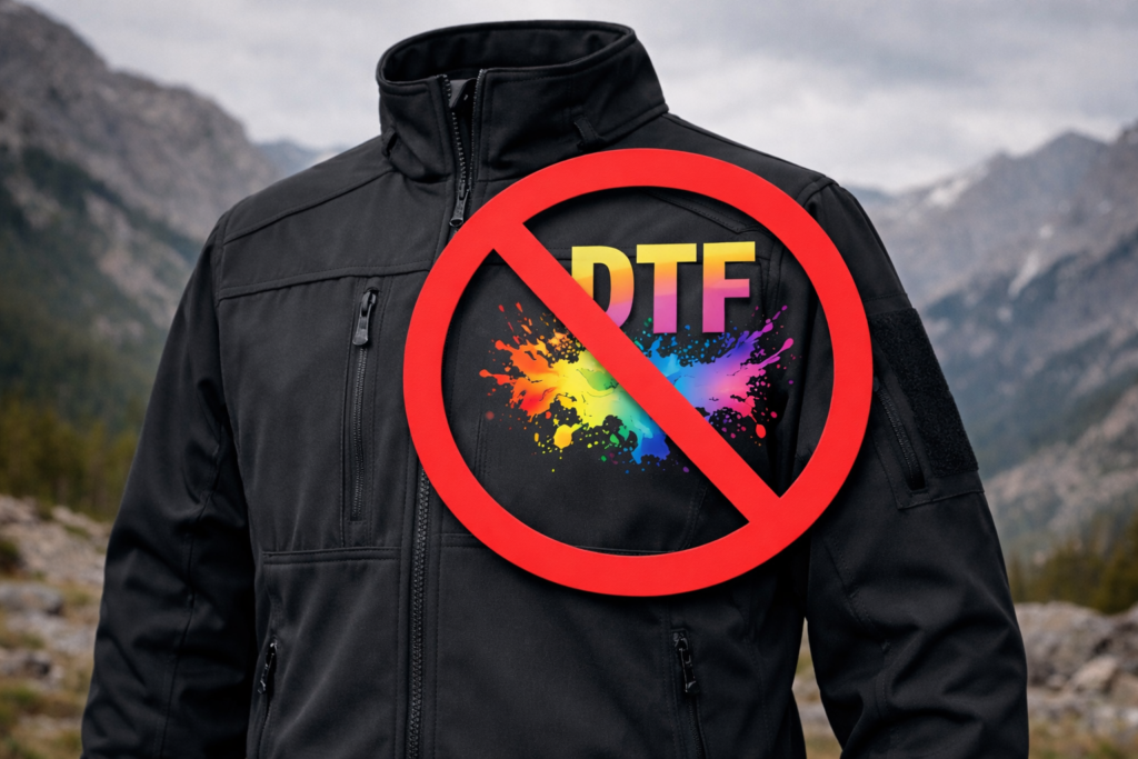 Se puede usar DTF en Softshell