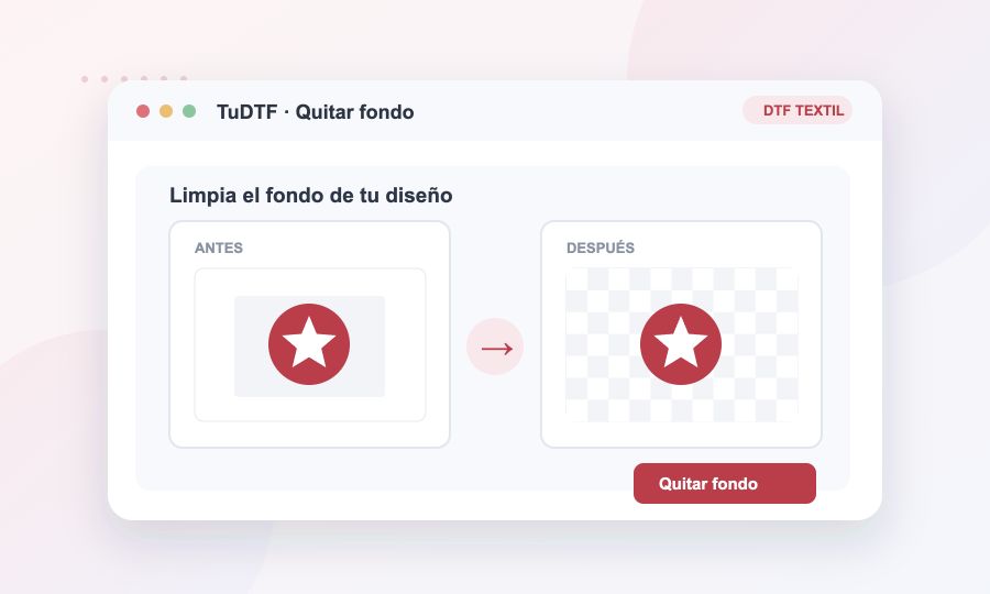 Ilustración del fondo de un diseño eliminado en el constructor